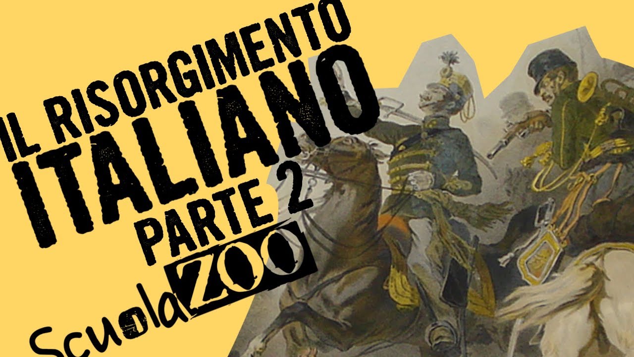 Noccioline #16 - Il Risorgimento Italiano | La PRIMA GUERRA D'INDIPENDENZA in 3 min #ScuolaZoo