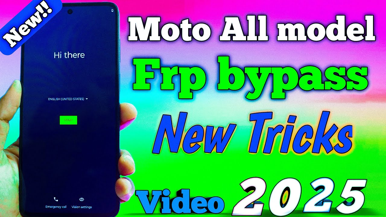 All Motorola FRP Bypass 2025 - New Method | Moto Google Service Not Waring | Moto Frp Bypass ￼