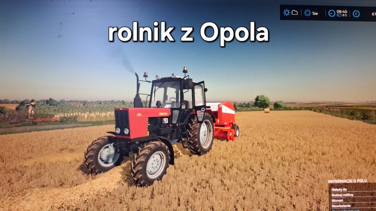 Prace po żniwne 🚨rolnik z Opola🚨odc 11