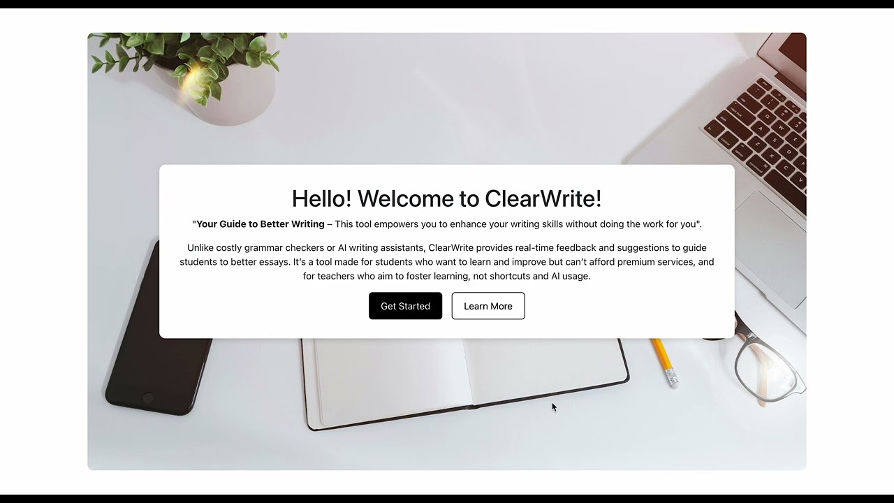 Introducing ClearWrite!