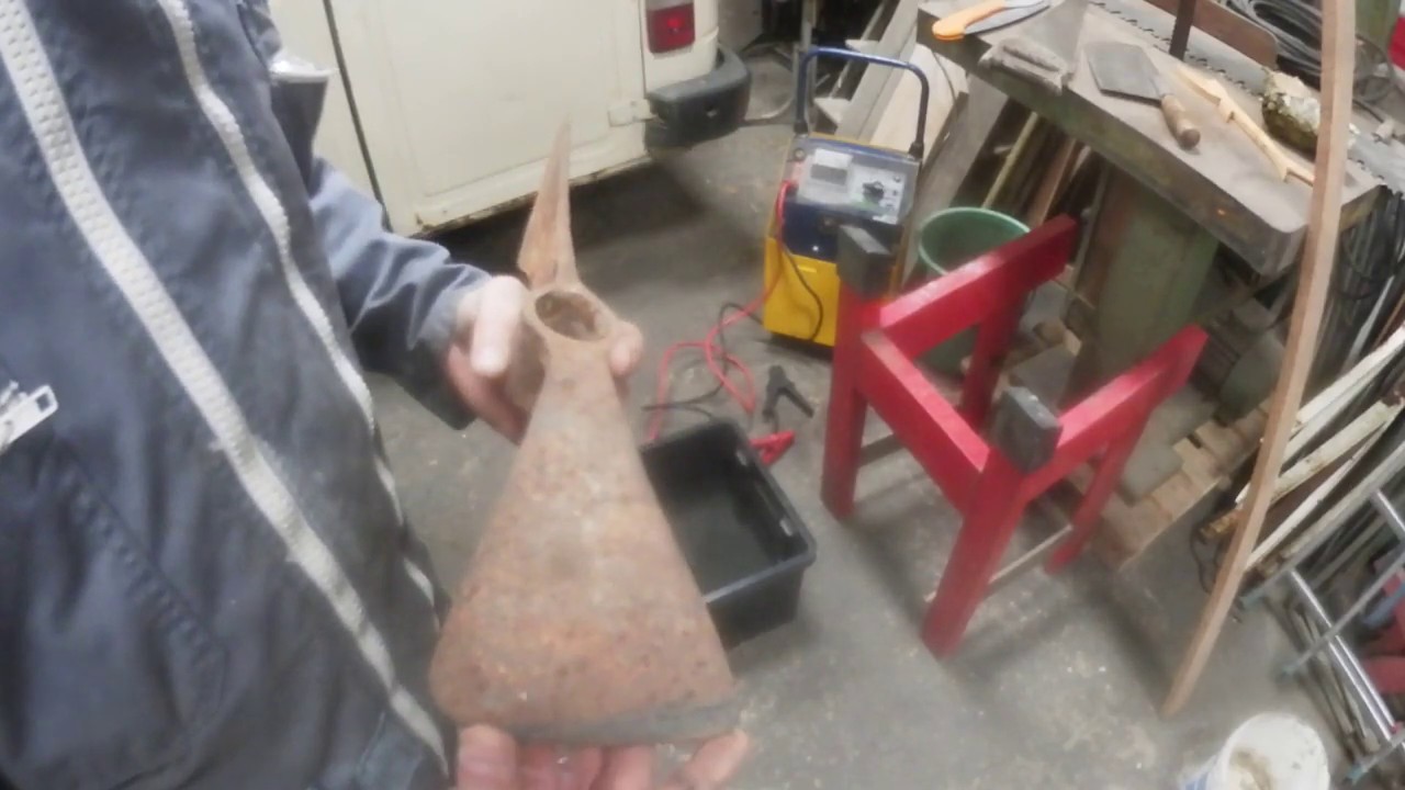 Tuto de ma méthode de dérouillage par électrolyse