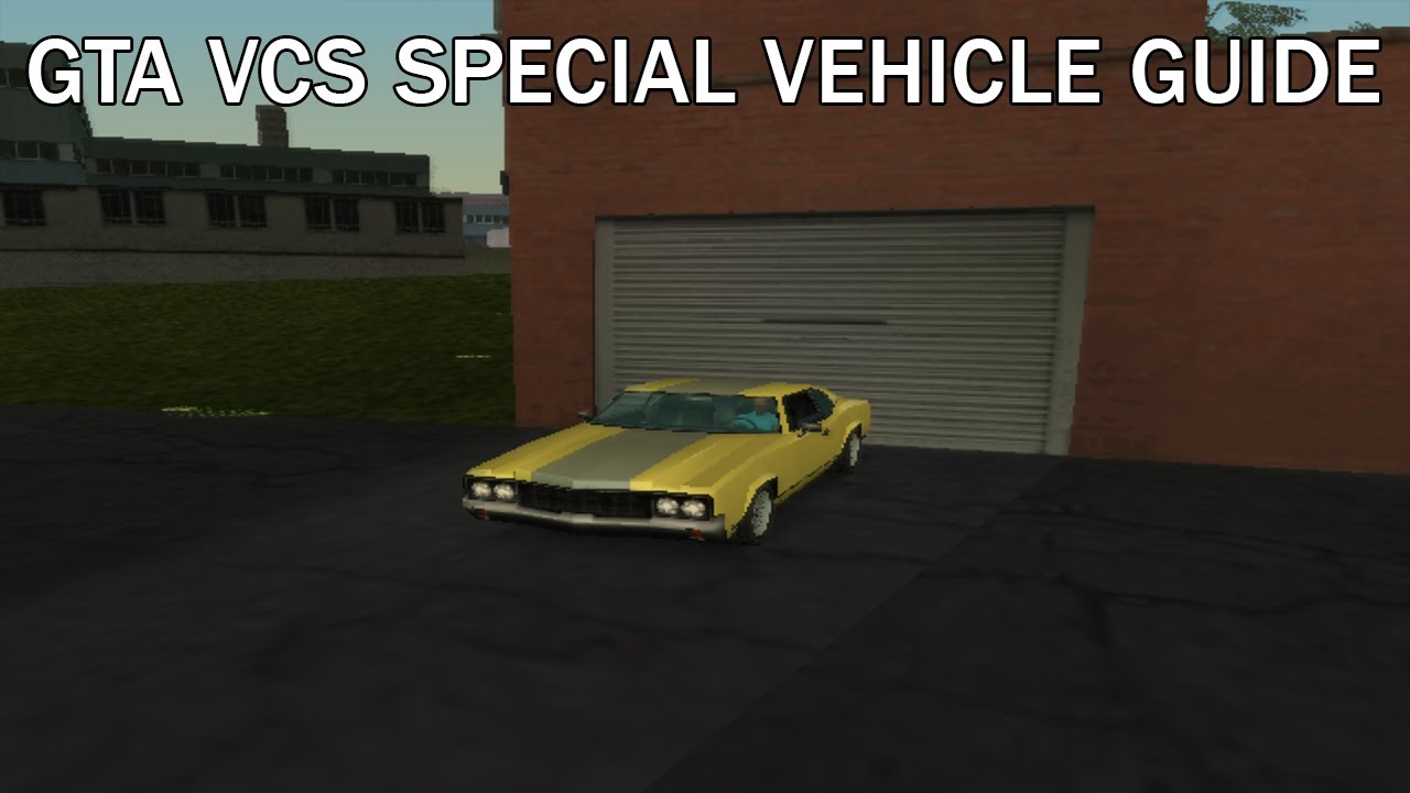 GTA VCS Special Vehicle Guide: PP Cholo Sabre