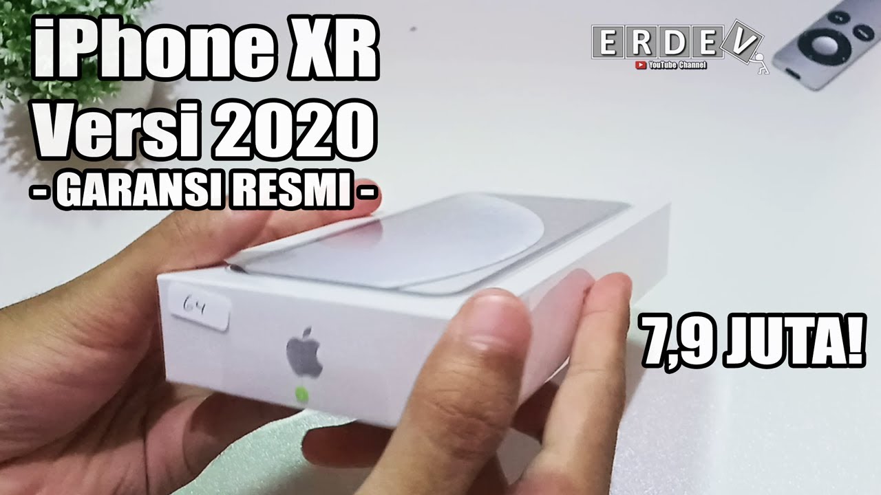 UNBOXING IPHONE XR VERSI 2020 GARANSI RESMI - SEKARANG TURUN HARGA!