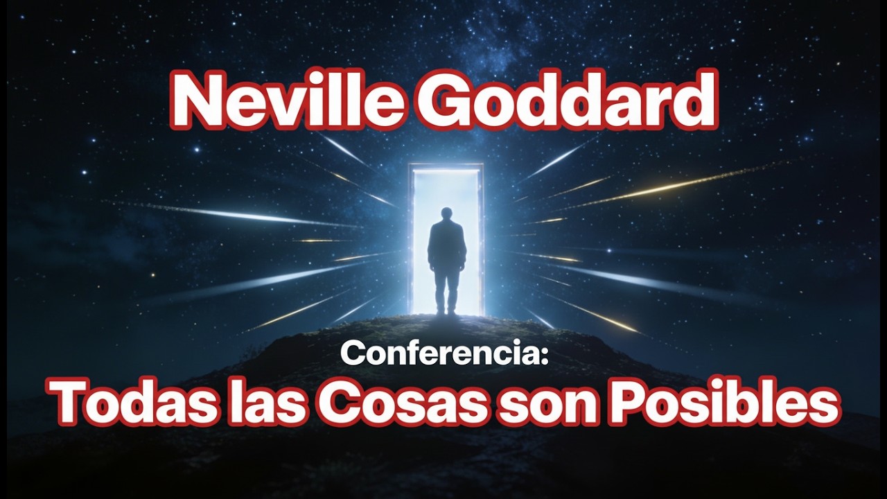 TODAS LAS COSAS SON POSIBLES | Neville Goddard en Español