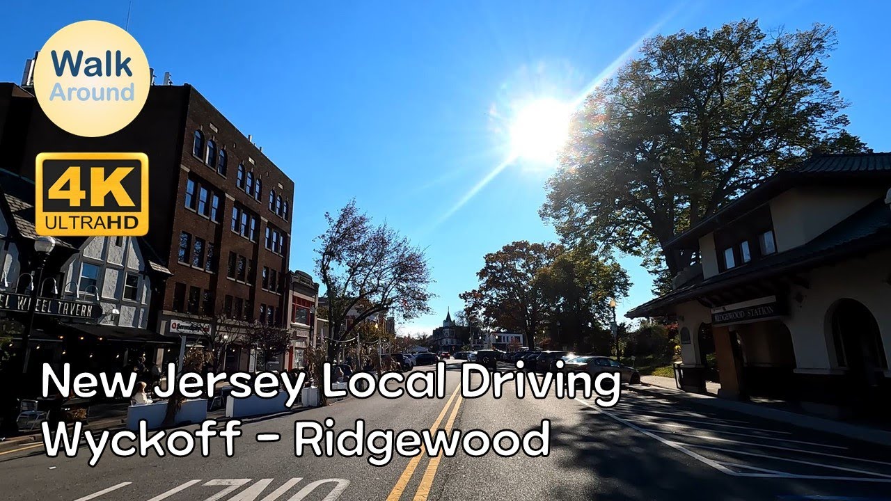 【4K60】 Driving - New Jersey Local, Wyckoff - Ridgewood