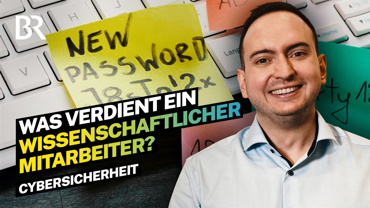 Hacken bei der größten Industriemesse: Gehalt eines Cybersecurity-Experten I Lohnt sich das? I BR