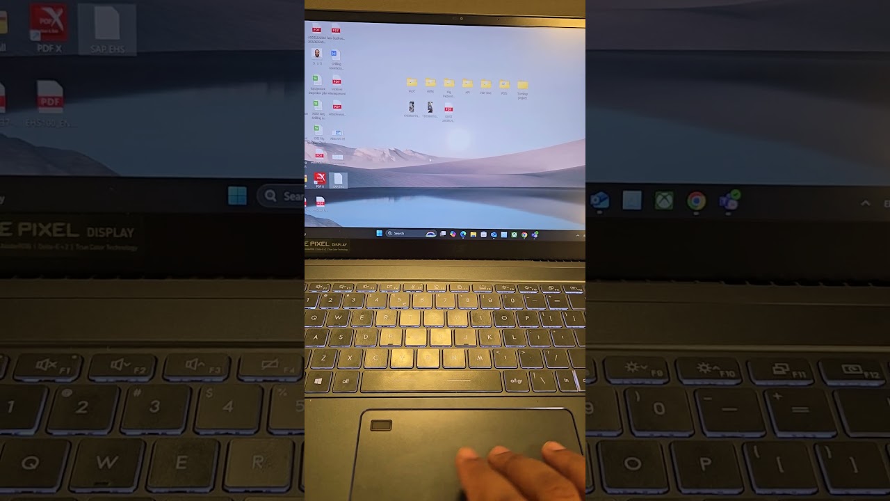How to unlock mouse pad in MSI LAPTOP  #msilaptop #msi15s