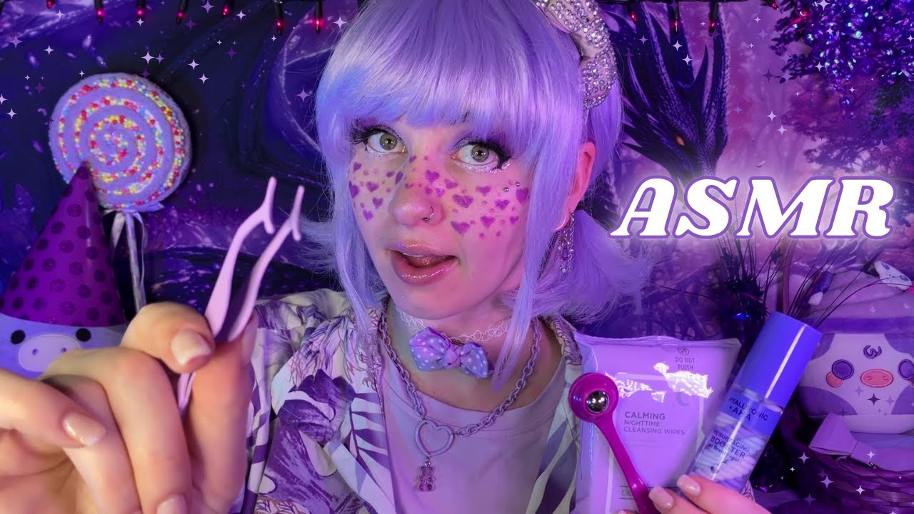Getting YOU Ready for the PURPLE Palooza 💜ASMR Soft Spoken Roleplay for Dopamine and Sleep