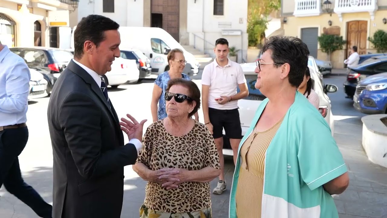Visita institucional a Alhama de Almería, Alhabia y Rágol