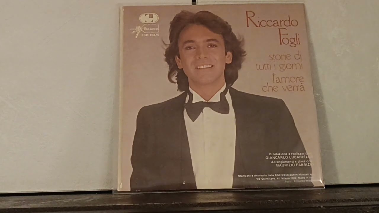 L'AMORE CHE VERRÀ - Riccardo Fogli (1982)