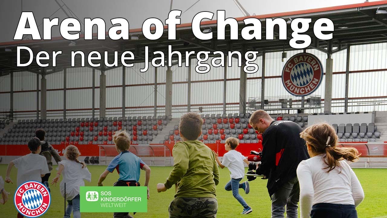 Die #ArenaOfChange vom @fcbayern und den SOS-Kinderd&ouml;rfern geht in die n&auml;chste Runde