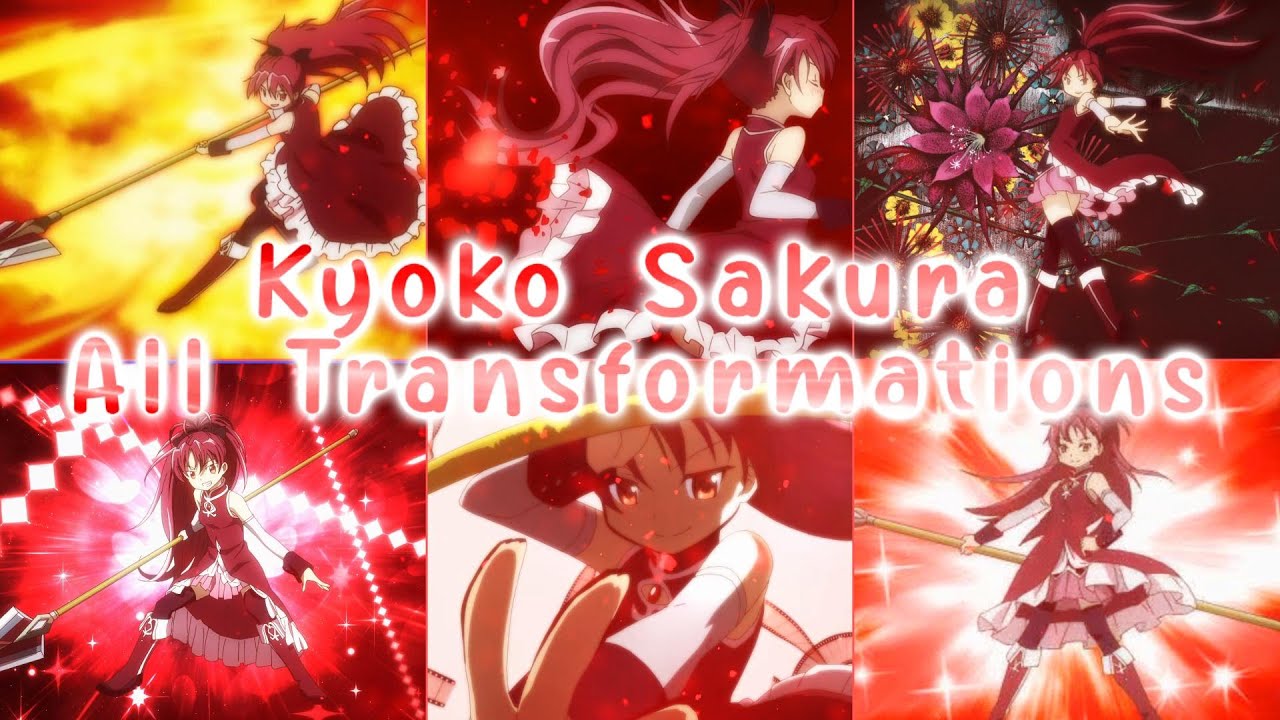 Magica Quartet: All of Kyoko's Transformations