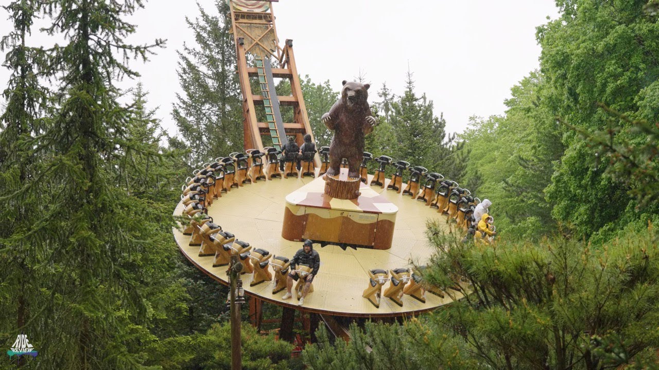 Grizzli - POV - Nigloland - Zamperla - Disc'O Coaster