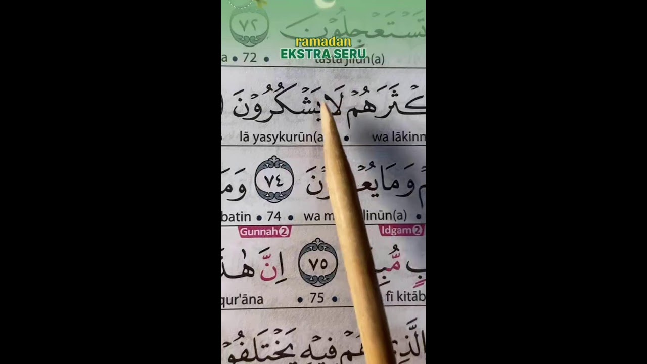 BELAJAR MEMBACA QUR'AN SETIAP HARI 24 FEBRUARI 2026