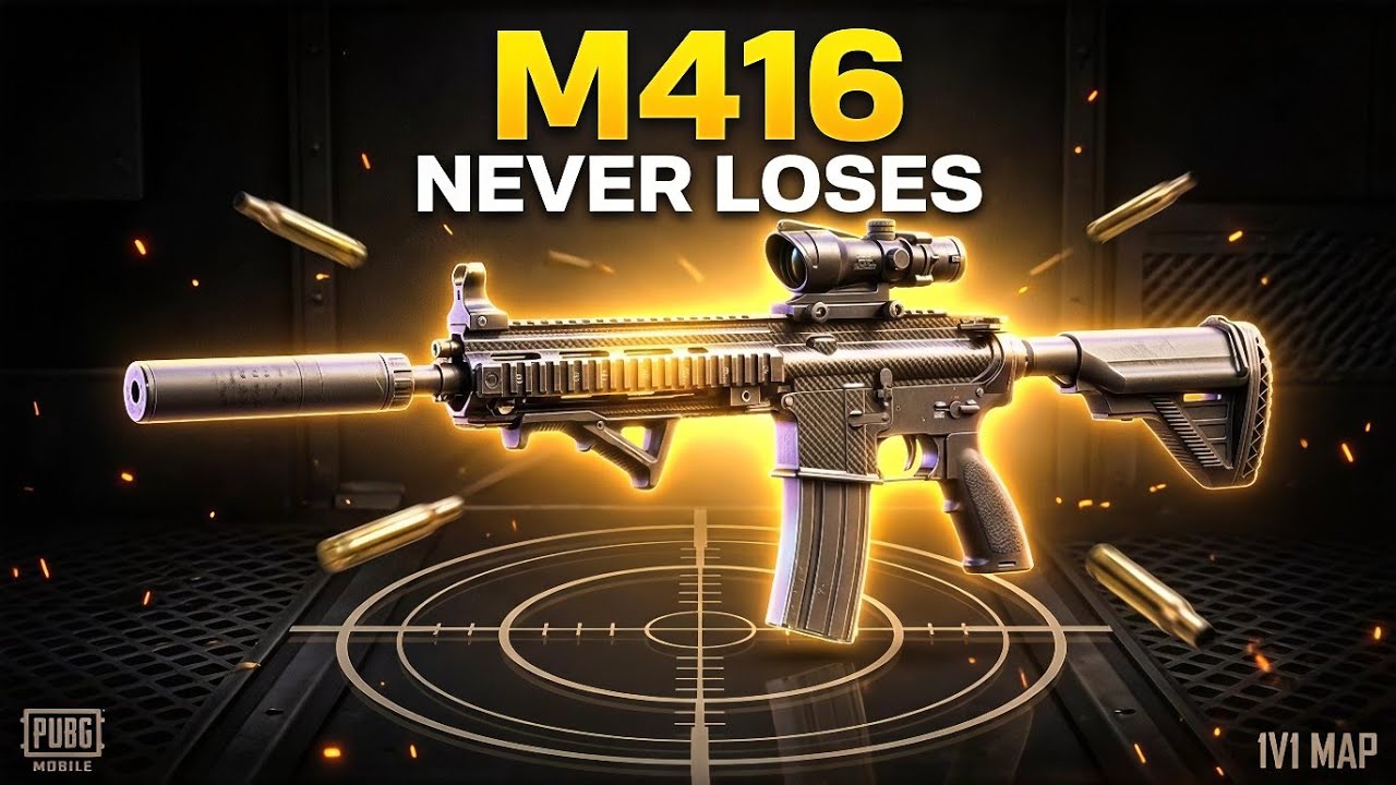 BEST 1V1 M416 MAP REVIEW! 🔥 PUBG Mobile WoW: M4 Room