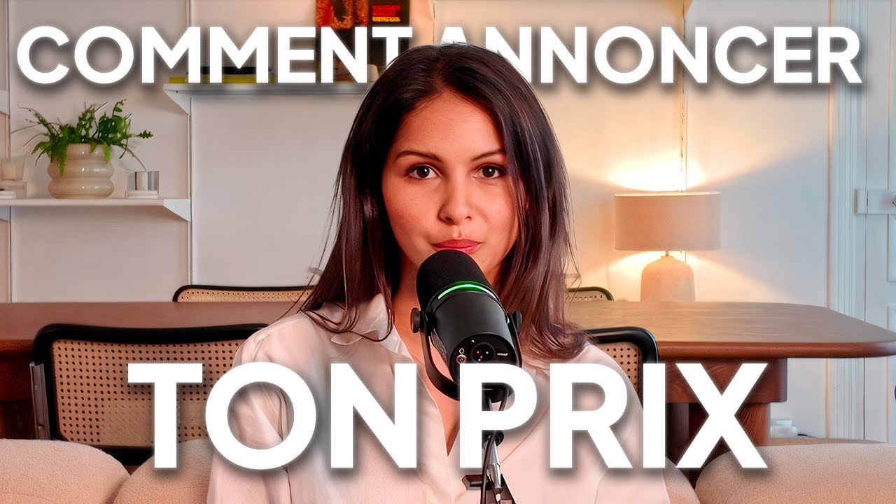 Ce que personne ne t’apprend sur l’annonce du prix