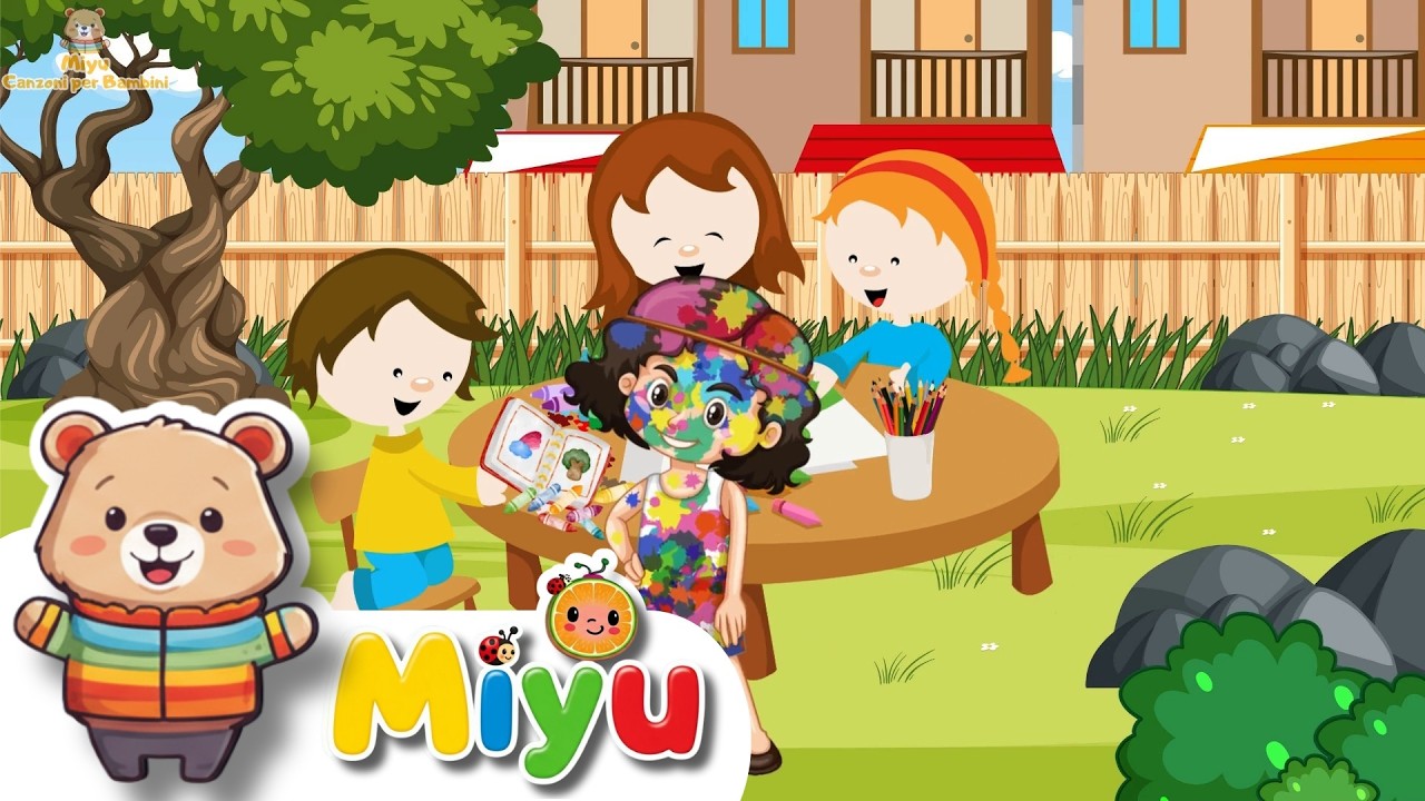 🌈🎵 Impara Stagioni, Colori e Animali con Miyu - Canzoni per Bambini! Divertimento Educativo ✨