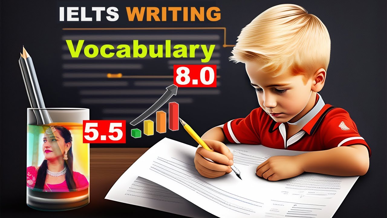 Use these  vocab words in writing to get a higher band score
