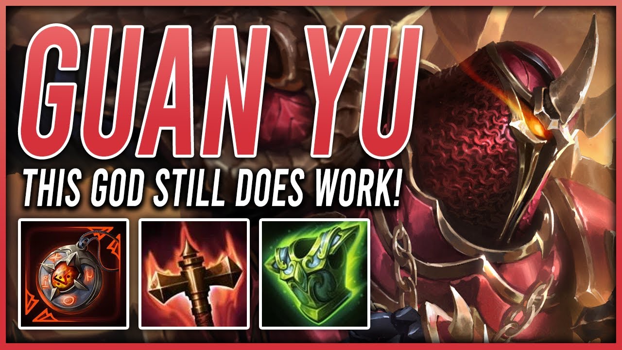 GUAN YU SIGIL BUILD WITH TRANSCENDENCE?! - Solo Ranked Conquest Season X #smite #smiteseason10