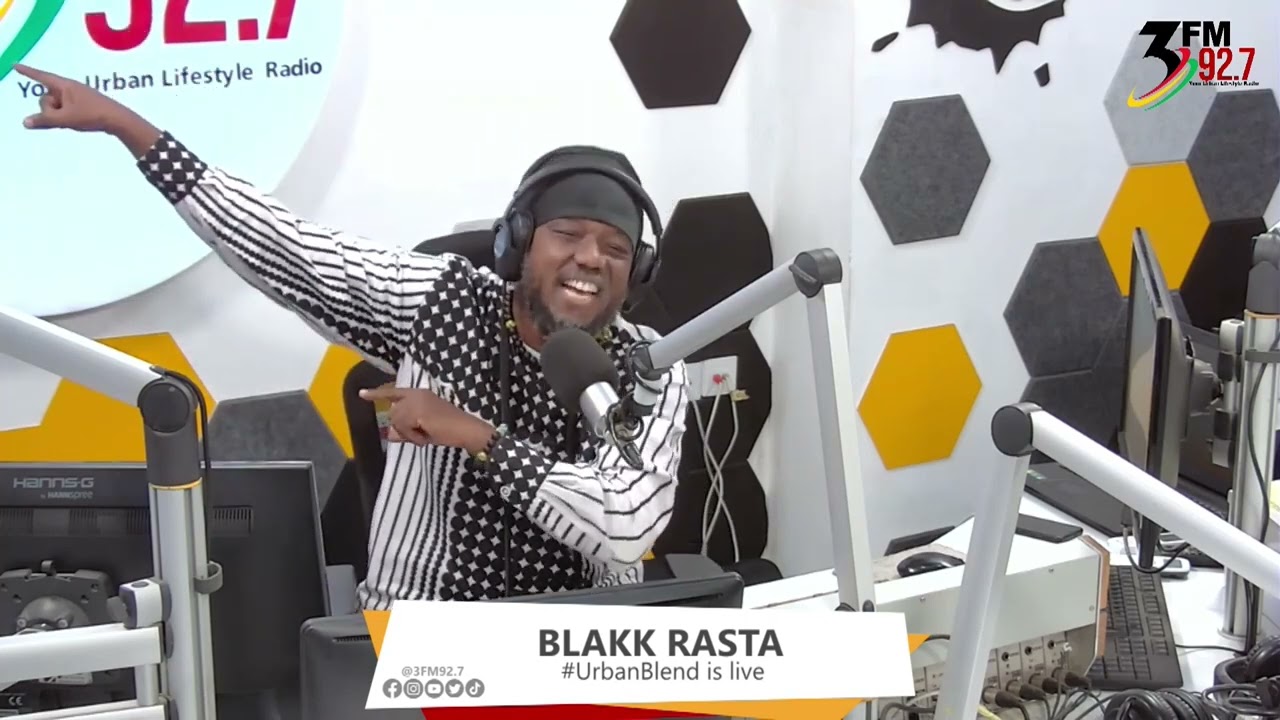 BLAKK RASTA BLASTS KAFAN KERE ON RADIO...