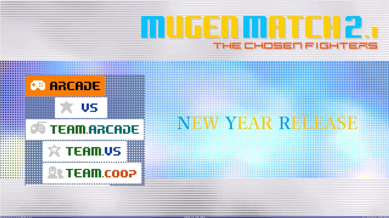 [FULLGAME] MUGEN Match 2.1 -New Year/1000 Subs Release- (Longplay)