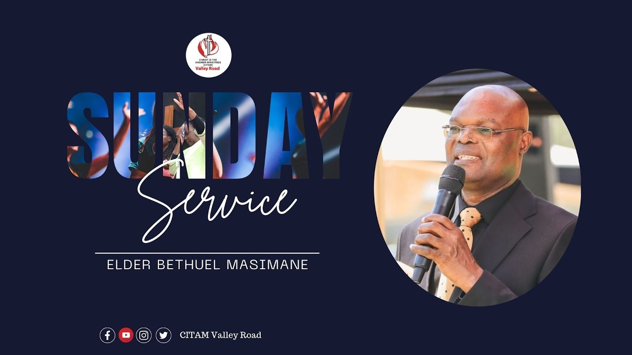 Sunday Service || 15th February 2026 -2nd Service || Elder Bethuel Masimane