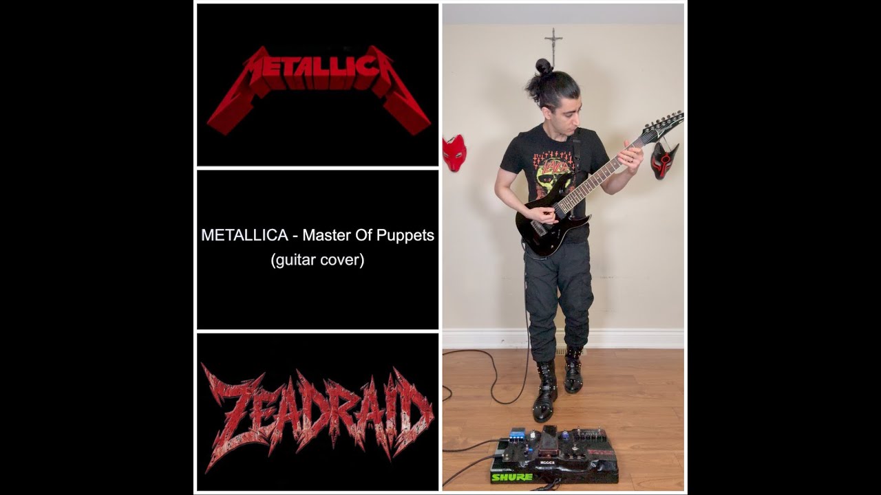 METALLICA - Master Of Puppets (guitar cover)