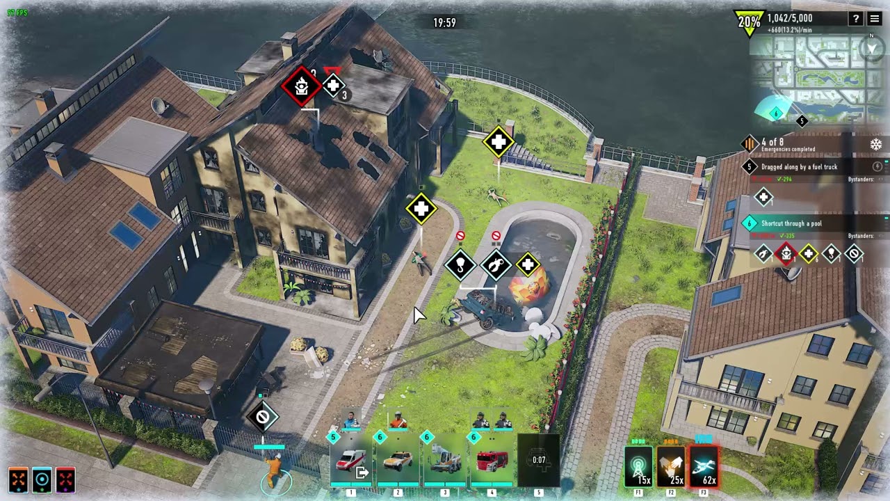 Emergency Steam(2023) Gameplay 59 - Lvl 48 DownTown!