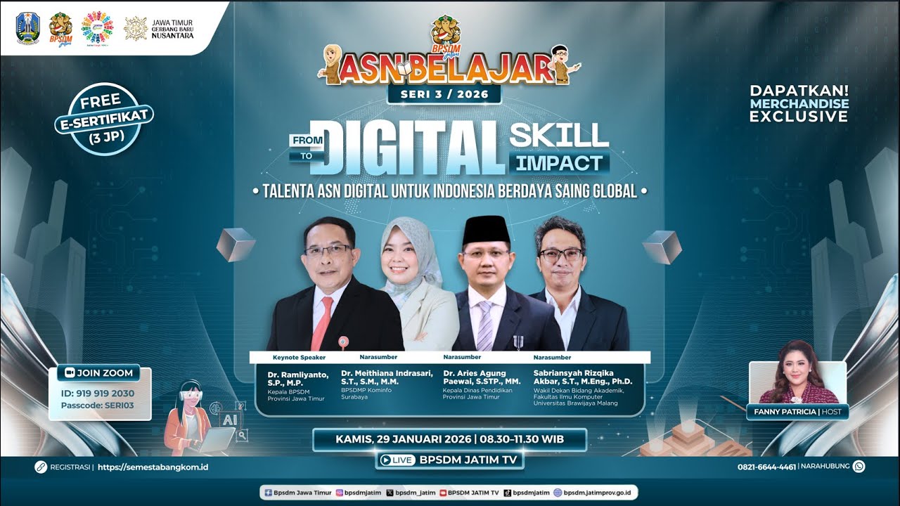 ASN Belajar Seri 3 | 2025 - From Digital Skill To Digital Impact