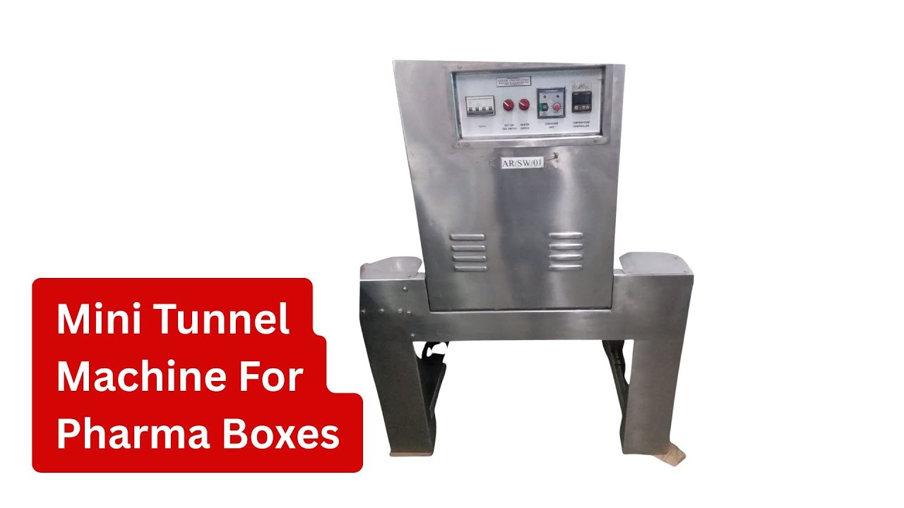 Mini Shrink Tunnel Machine for Pharma Carton Boxes 💊🚀