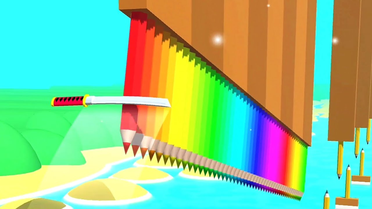 Flying Cut Game! Satisfying and Relaxing ASMR Slicing Video