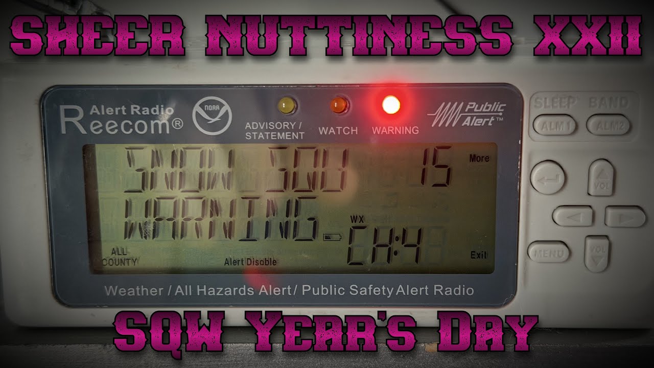 SHEER NUTTINESS XXII: SQW Year's Day (1/1/26) (EAS 14400-14427)
