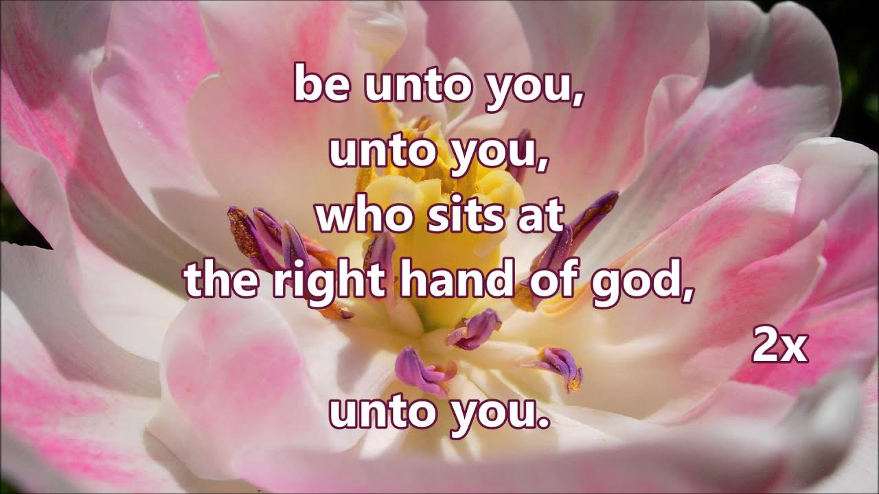 Blessing and Honour, Glory and Power (Blessing & Honor)