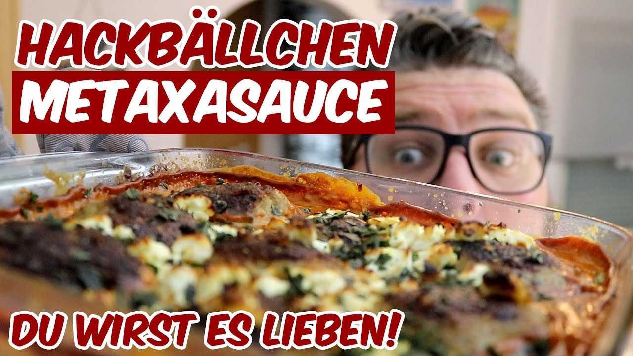 REZEPT: GYROS HACKBÄLLCHEN IN METAXASAUCE