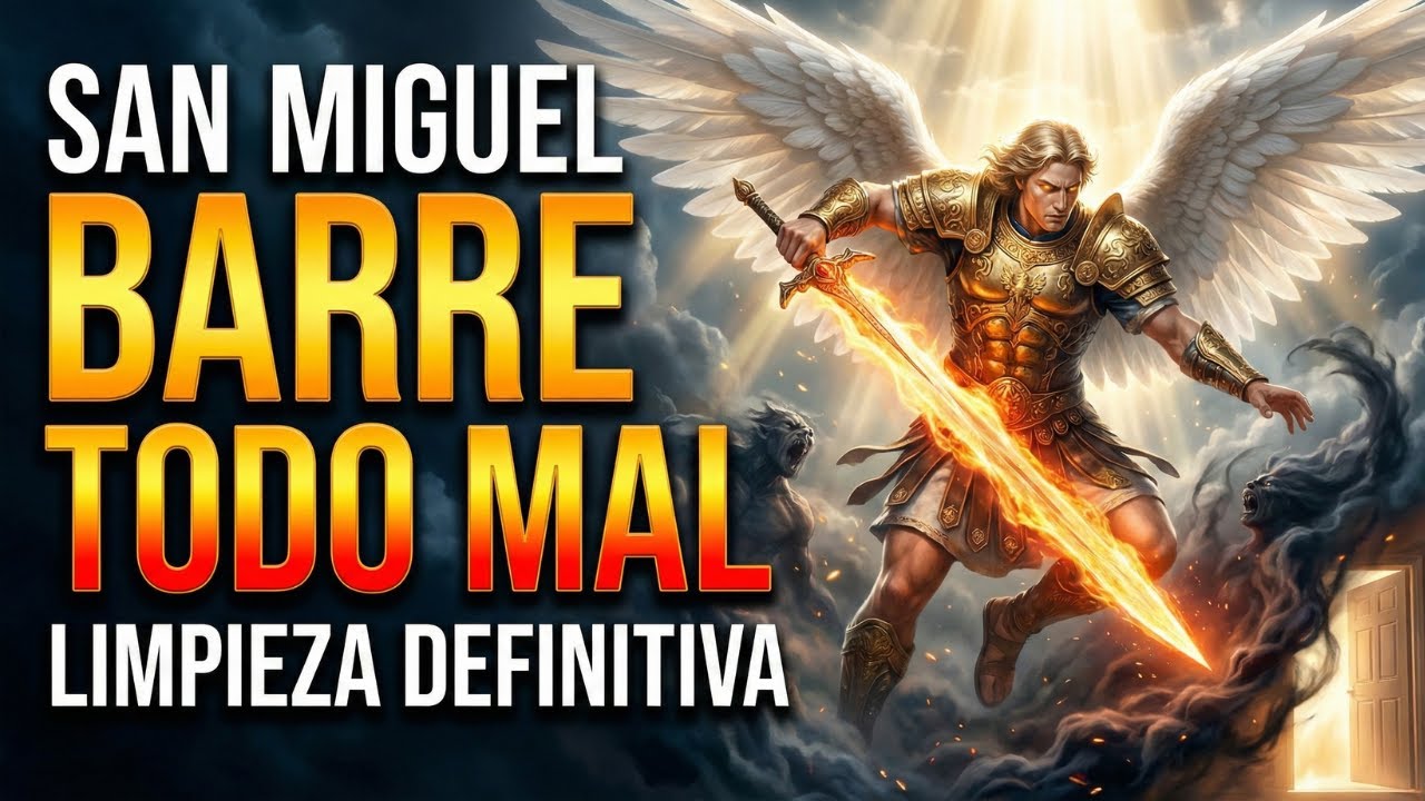 San Miguel BARRE todo mal La limpieza espiritual definitiva para tu hogar