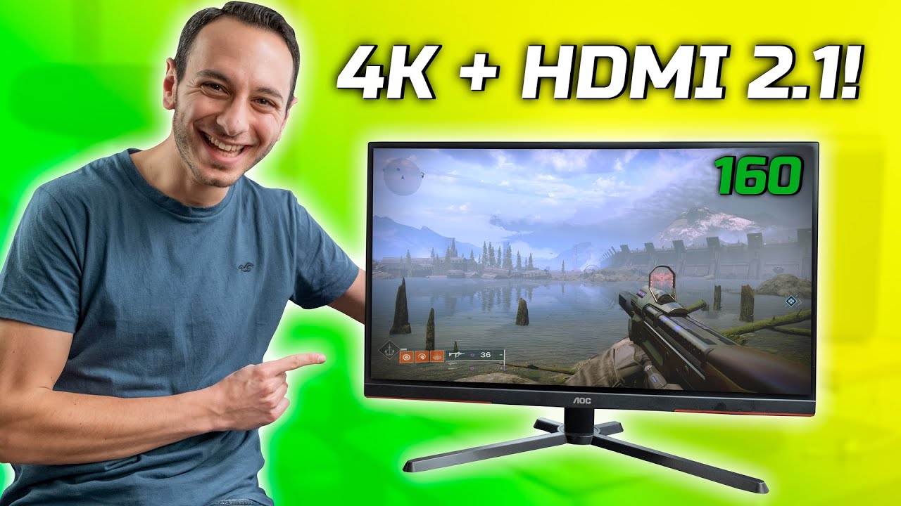 Доступный игровой монитор 4K с HDMI 2.1! AOC U27G3X