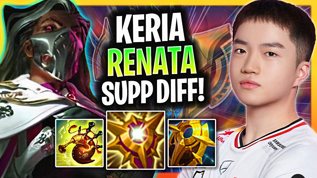 T1 KERIA RENATA BROKE THE GAME! | T1 Keria Renata SUPPORT Guide Patch 263 League of Legends