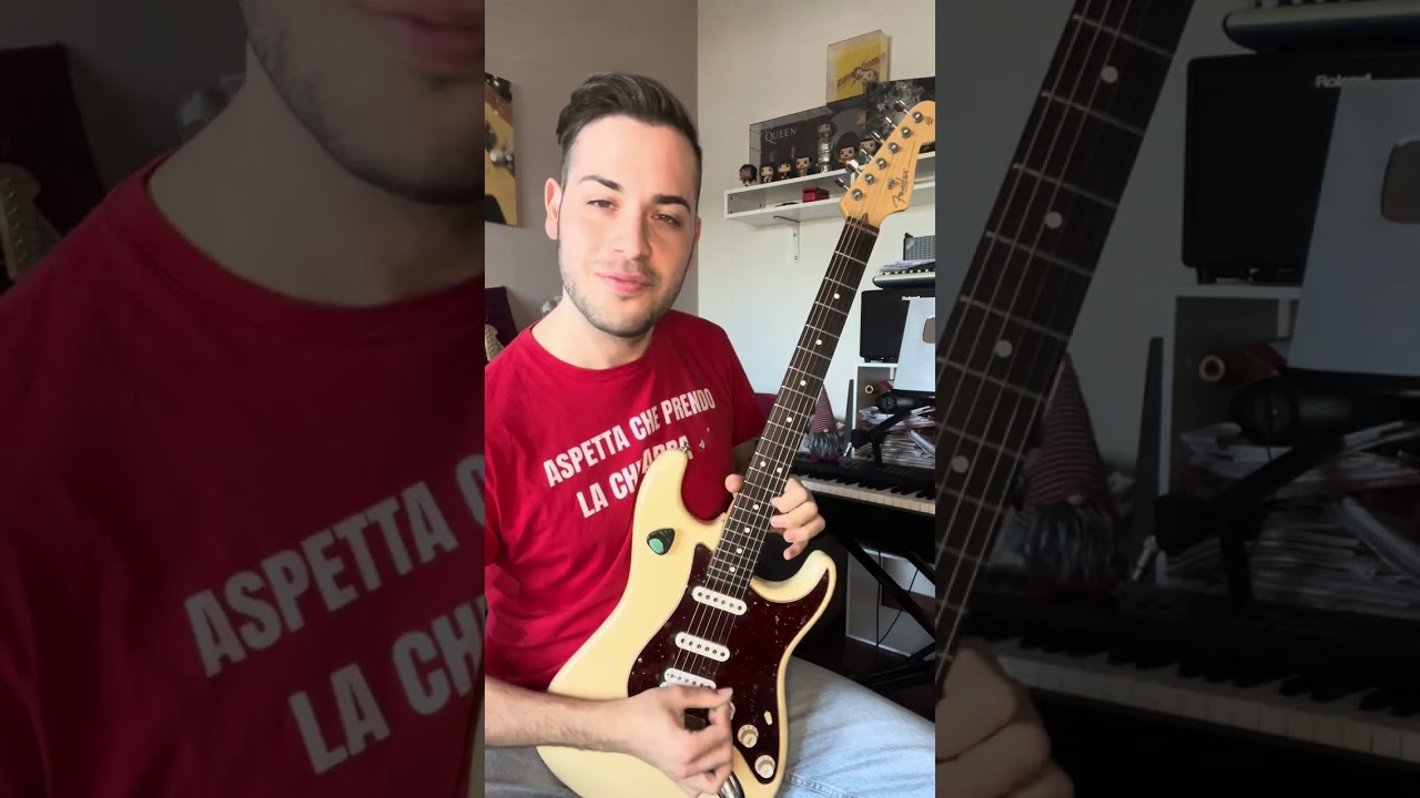 Alex Britti - Buona Fortuna (Assolo di chitarra) 🎸 #alexbritti #buonafortuna #assolodichitarra