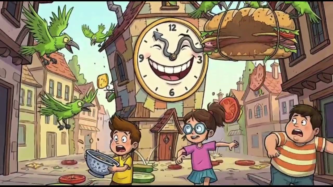 गड़बड़नगर का डकार मारने वाला घंटा! 😲🤣 | Funny Hindi Story for Kids