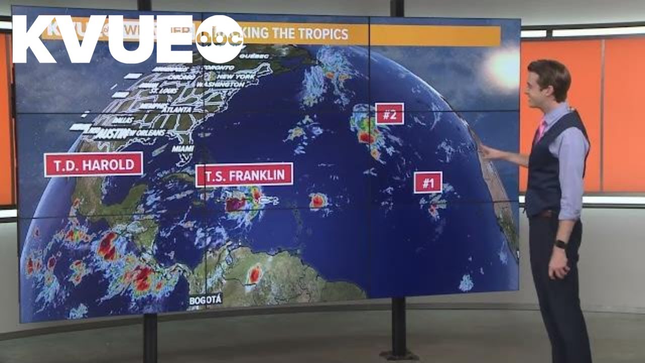 Talking Tropics: Tropical Depression Harold, other potential developments | KVUE