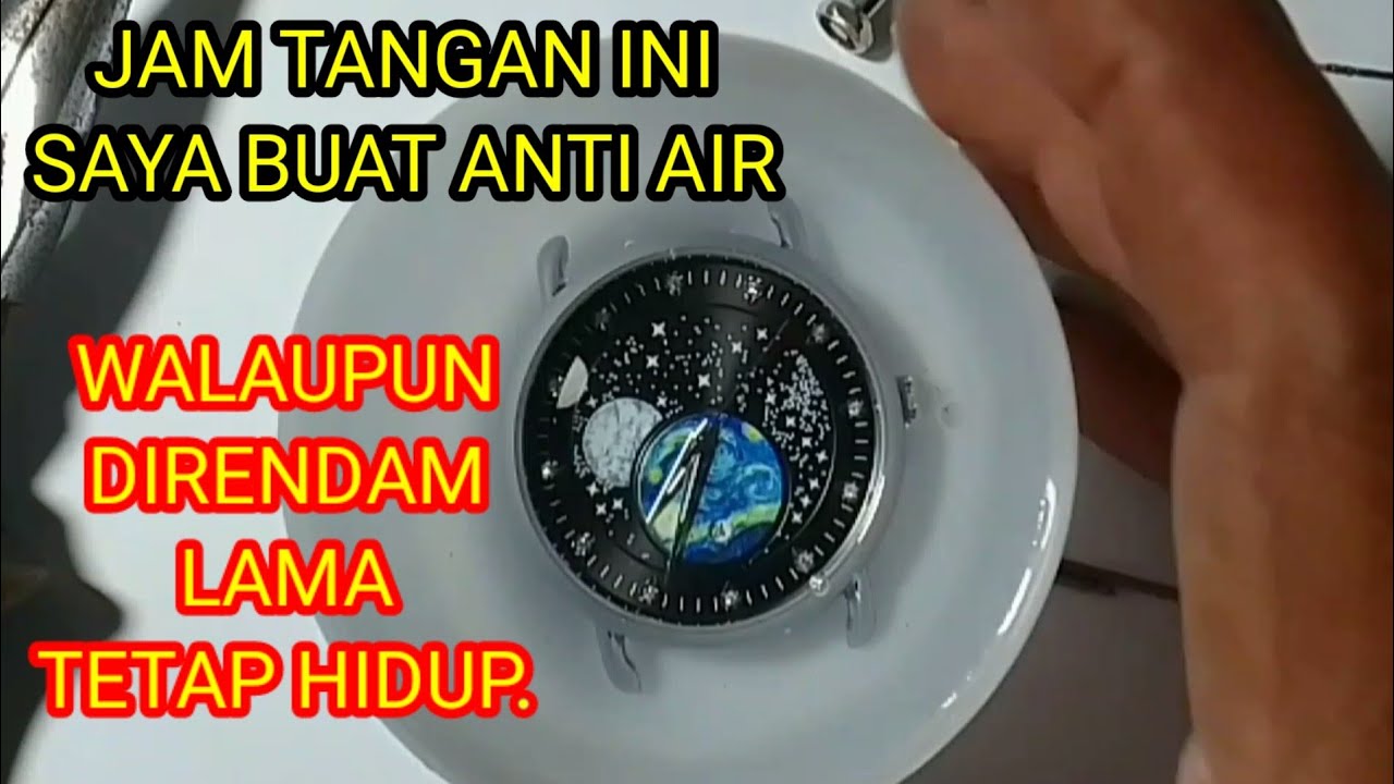 service jam tangan mesin kaleng minta dibuat anti air.