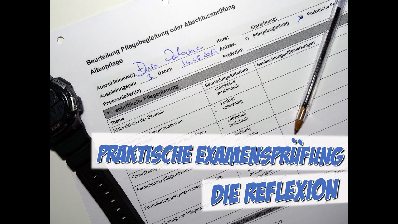 Tipps für die praktische Pflegeprüfung Teil 3: Das Reflexionsgespräch | Pflege Kanal