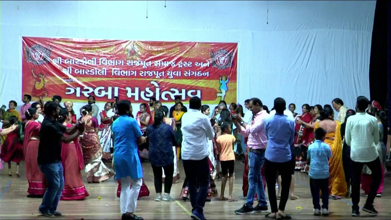 શરદપૂર્ણિમાં (ગરબા મહોત્સવ) | શ્રી બારડોલી વિભાગ રાજપૂત સમાજ ટ્રસ્ટ આયોજીત | Live 2