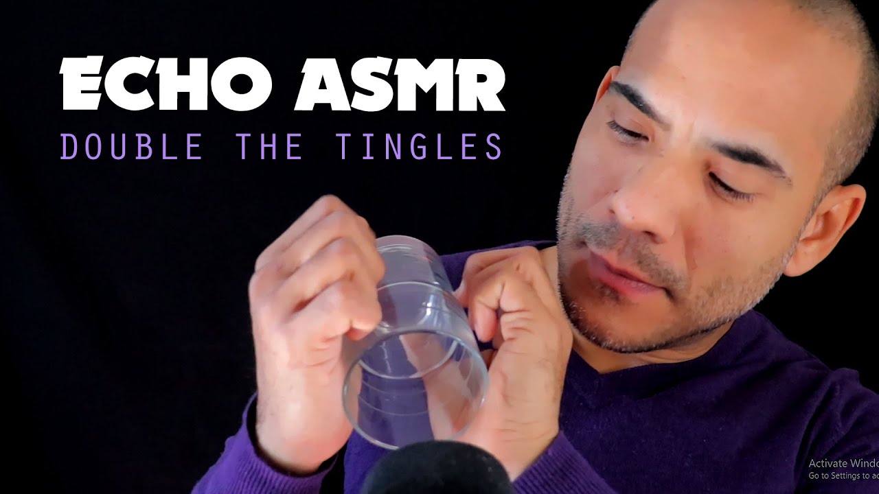 ECHO ASMR FAST TAPPING - 100% maximum tingles  guaranteed!!
