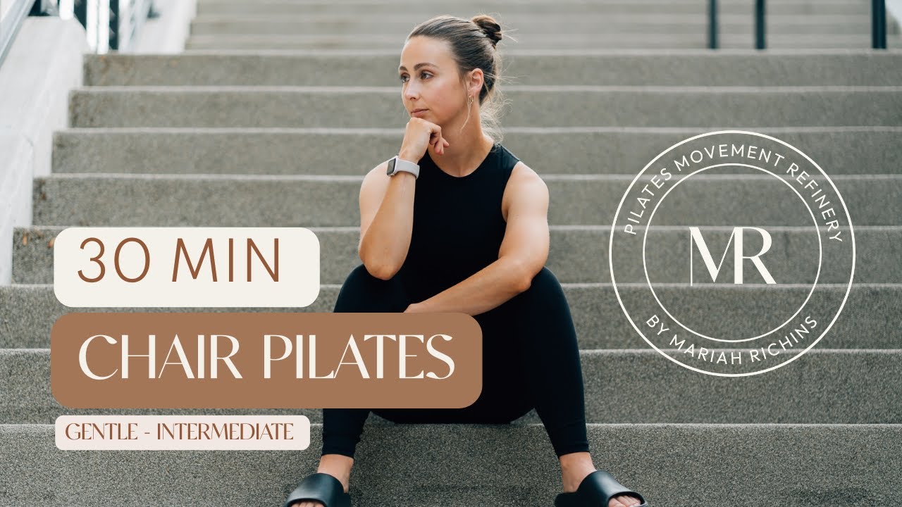 Gentle Chair Pilates: Toning With Weights  | At Home Pilates