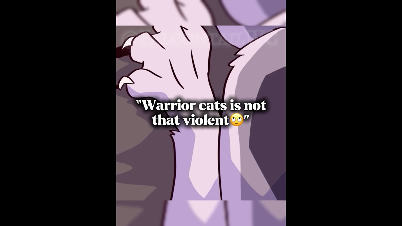 &ldquo;Warrior cats is not that violent🙄.&rdquo; Uh huh&hellip; // Idea inspired by @crownfeather_WC! #warriorcats