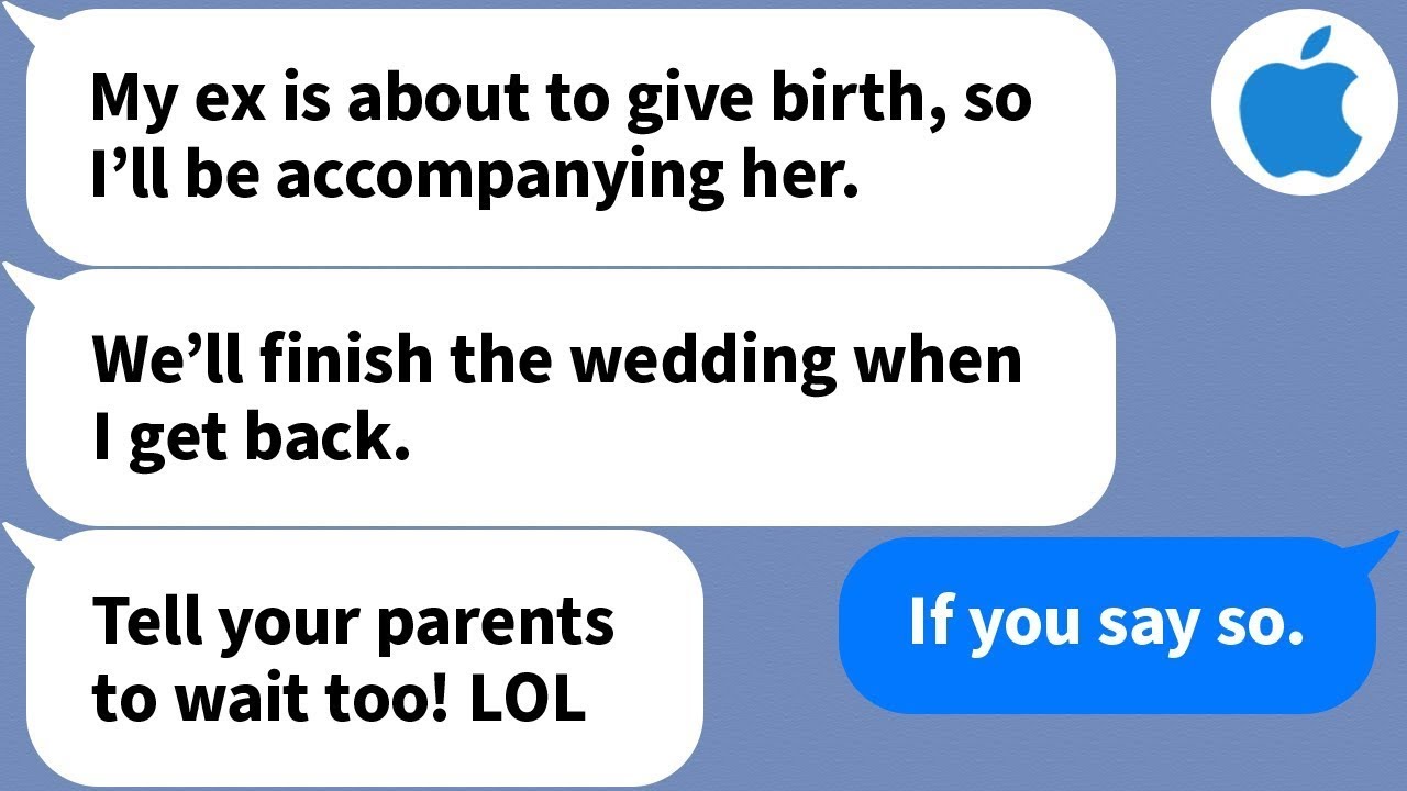 【Apple】My fiance left during the wedding to accompany his ex-girlfriend... When he returns...