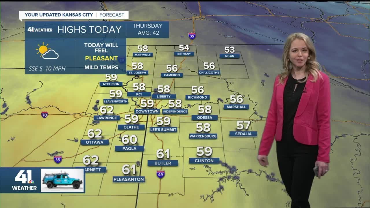 Rain chances increase into the weekend