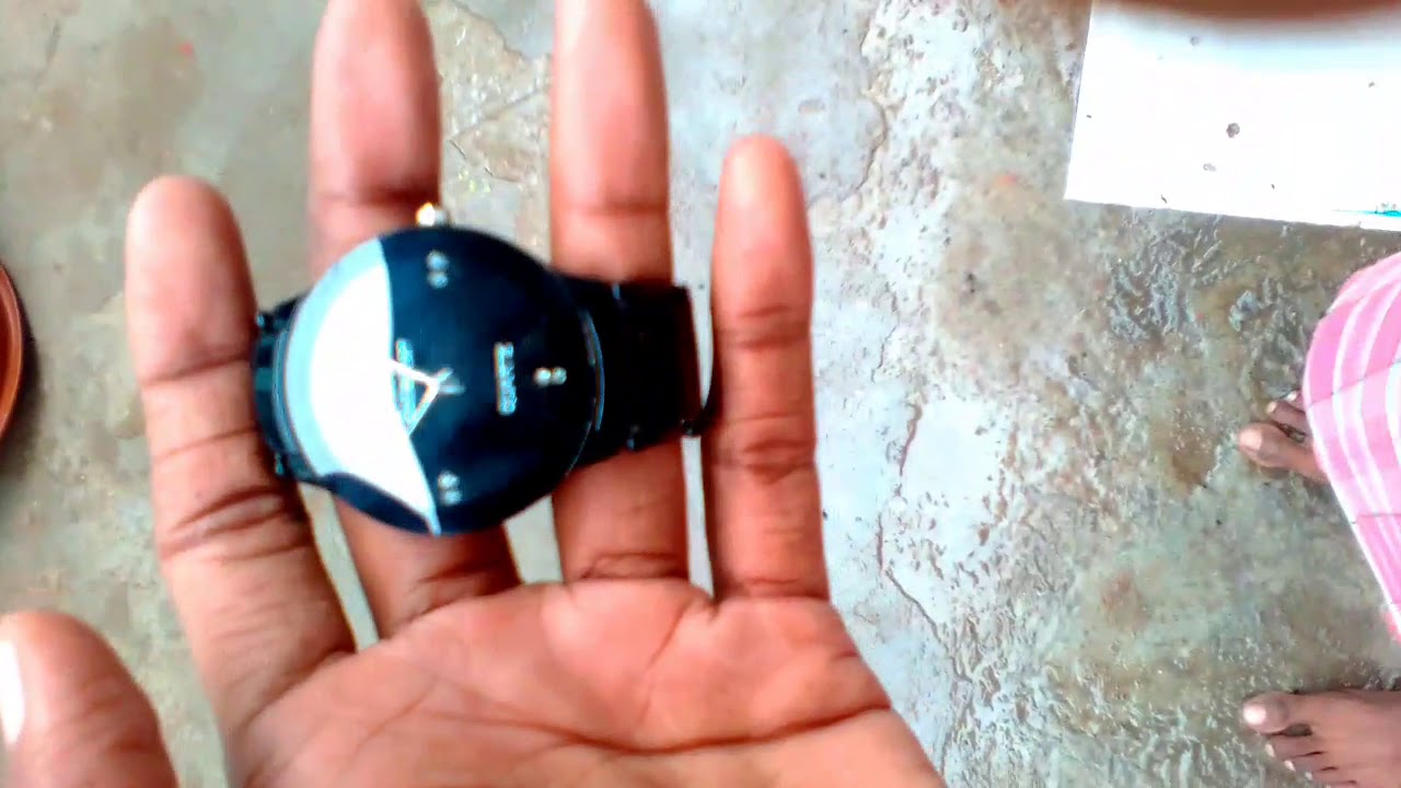 IIK BLACK Analog Watch | unboxing |Shopclues | black metal strip