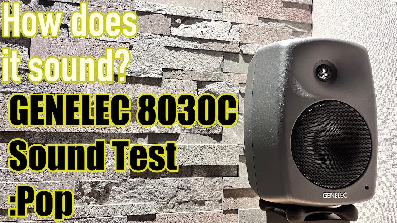 GENELEC 8030C Sound Demo: Pop